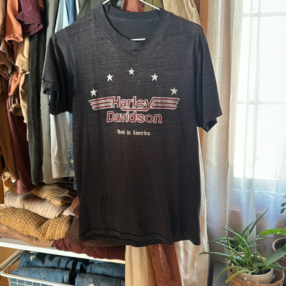 Vintage Harley Davidson t-shirt Keystone South Dakota 'Made In America'